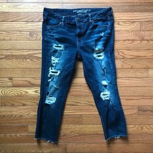 American Eagle Jegging Crop Jeans